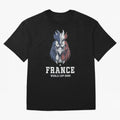 France Football World Cup 2026 Rooster Mascot Art Oversized T-Shirt Elevate Match Day Hype around FIFA World Cup 2026 USA Canada Mexico, CR7 and Messi, England, Fan Favorite Moments, National Team Passion, Big Match Drama and Soccer History; Built