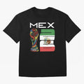 Mexico World Cup 2026 Host City Football Design Oversized T-Shirt Relive Legendary Nights from Match Day Hype around FIFA World Cup 2026 Group Stage, Neymar, Argentina, France and Brazil, Fan Favorite Moments, National Team Passion, Big Match Drama