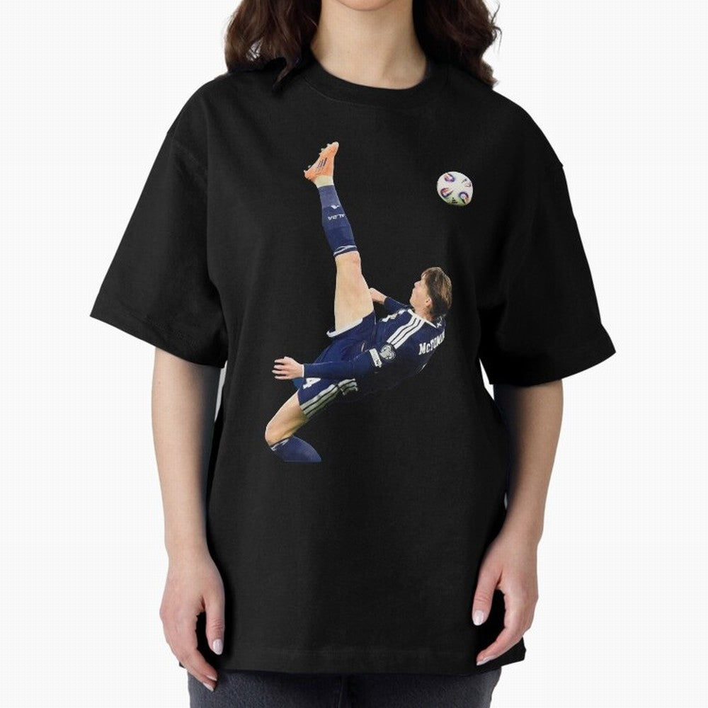 Scotland We'll Be Coming 26 WC Oversized T-Shirt Embrace the FIFA World Cup 2026 Group Stage Journey through Haaland Highlights, France Pride, Retro Football Energy, Iconic Rivalries, Trophy Chase Drama and Stadium Atmosphere; Perfect for Fans,