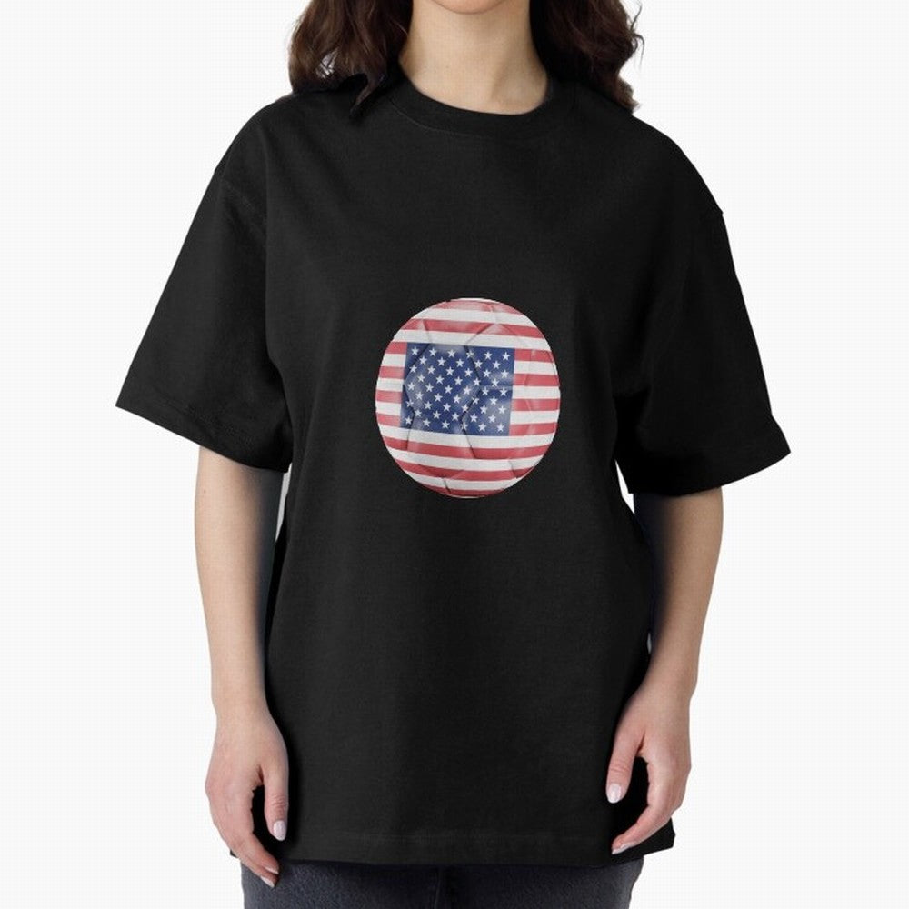 United States Soccer Oversized T-Shirt Stand Out with Spirit from FIFA World Cup 2026 Group Stage Spirit, with Brazil, Haaland, Football Passion, Legendary Performances, Festival Vibes and Supporter Community; Perfect for Supporters Who Want Bold