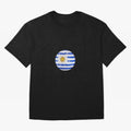 Uruguay Football Oversized T-Shirt Support Iconic Players in FIFA World Cup 2026 for Fans of Cristiano Ronaldo, Haaland and CR7 and Portugal, Bringing Championship Spirit, Famous Goals, Roaring Crowds and International Football Unity; Great for