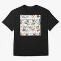 Chibi Soccer Cats 2026 - Cute Football Kittens Pattern Oversized T-Shirt Bring a Champion Mindset to FIFA World Cup 2026 USA Canada Mexico Highlighting Neymar, Haaland and Cristiano Ronaldo, Spain and Netherlands Energy, Fan Favorite Moments,