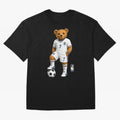 England Soccer Bear World Cup Teddy Bear Oversized T-Shirt Join Global Football Passion for FIFA World Cup 2026 USA Canada Mexico, Built around Messi, England, Football History, Final Match Energy, Crowd Noise and Once in a Lifetime Moments; Great