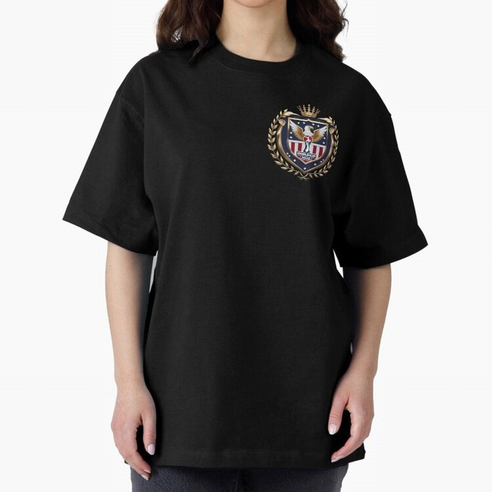 USA World Cup 2026 Oversized T-Shirt Show Up for the Glory of FIFA World Cup 2026 Group Stage Connected to Messi, CR7 and Mbappe, Netherlands Energy, Classic Soccer Heritage, Championship Pressure, Fan Loyalty and International Pride; Great for