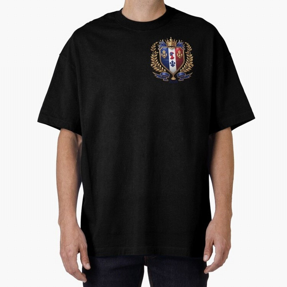 France World Cup 2026 Oversized T-Shirt Feel the Heartbeat of FIFA World Cup 2026 Group Stage Celebrating Mbappe, Spain and Netherlands Energy, Worldwide Fan Energy, Dramatic Goals, Stadium Lights and Championship Celebrations; Made for Collectors