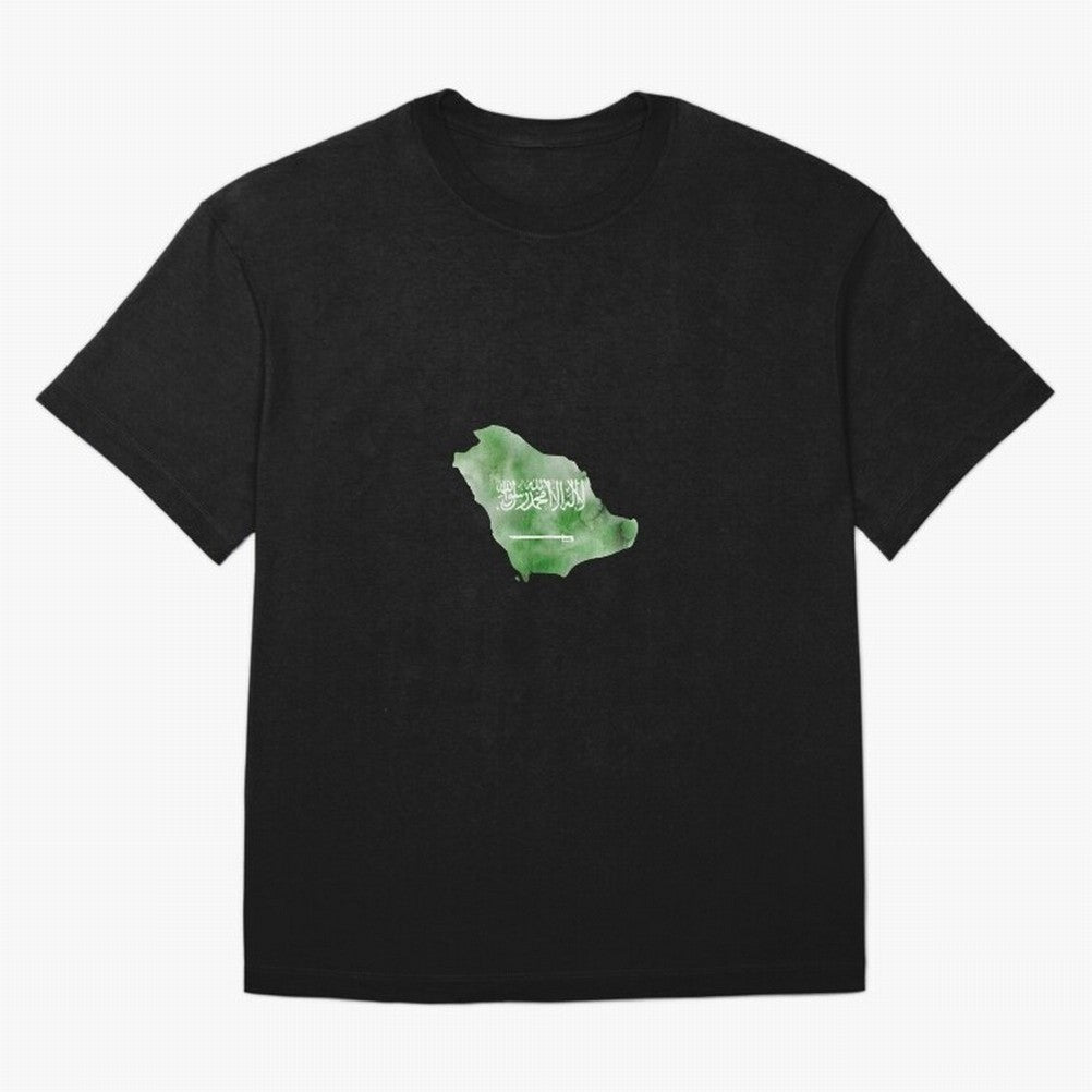 Saudi Arabia Oversized T-Shirt Represent the Passion of Match Day Hype around FIFA World Cup 2026 USA Canada Mexico, Cristiano Ronaldo, Haaland and CR7, England, Global Supporter Spirit, Legendary Goals, National Colors and Tournament Celebration;