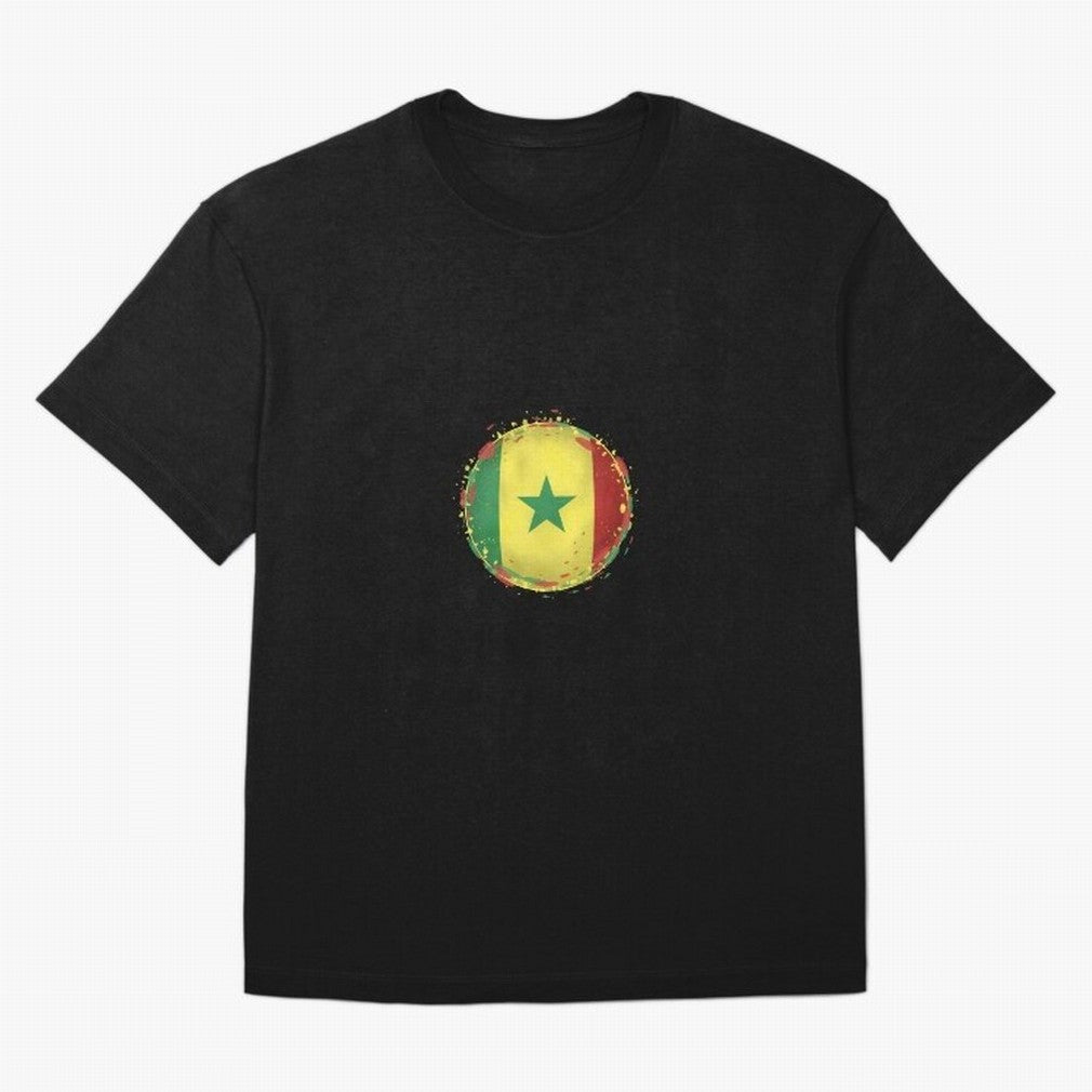 Senegal Oversized T-Shirt Follow Global Football Passion for FIFA World Cup 2026, Featuring Messi, Neymar and Mbappe, Brazil, Portugal and Argentina, Football Passion, Legendary Performances, Festival Vibes and Supporter Community; Great for Watch