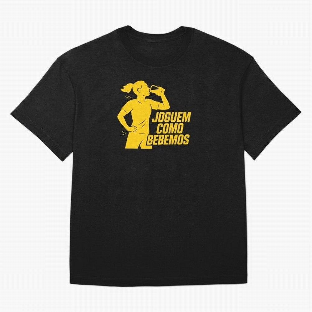 Joguem Como Bebemos Women World Cup 2026 Oversized T-Shirt Showcase FIFA World Cup 2026 Spirit, with England, France and Netherlands, Cristiano Ronaldo, Football Festival Excitement, Trophy Ambitions, Country Rivalries and Star Player Buzz; Ideal
