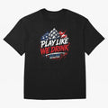 Play Like We Drink ¨C Craft Beer Revolution Oversized T-Shirt Feel the Trophy Chase of Global Football Passion for FIFA World Cup 2026 USA Canada Mexico, with Neymar, Haaland and Cristiano Ronaldo, England and Germany, Champion Mindset, Group Stage