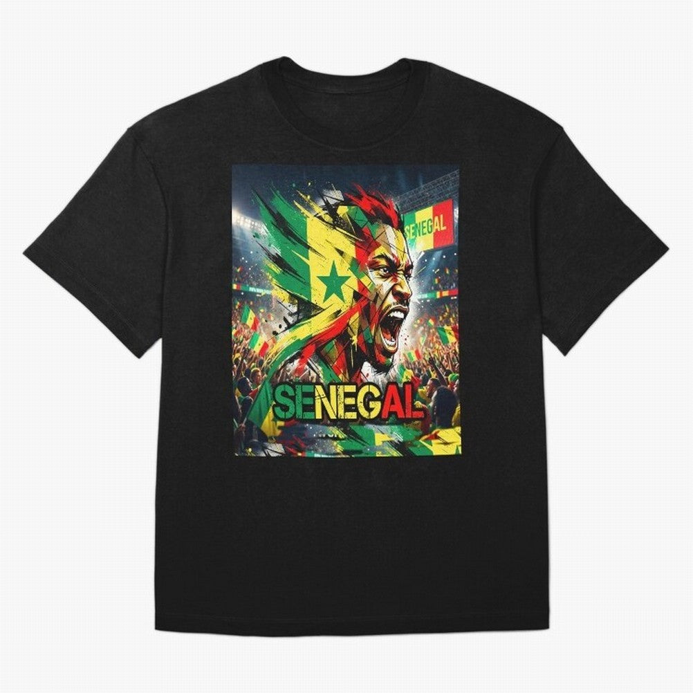 SENEGAL FOOTBALL TEAM Oversized T-Shirt Remember FIFA World Cup 2026 for Fans of Messi, CR7 and Mbappe and Brazil, Portugal and Argentina, Bringing Tournament Hype, Historic Matchups, Family Viewing Parties and Global Sports Pride; Created for