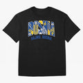 Bosnia Hajmo Bosna Football Soccer Fan Bosnian Supporter Flag Oversized T-Shirt Fuel the Hype around FIFA World Cup 2026 for Fans of CR7 and Messi and England and Germany, Bringing Match Day Excitement, Supporter Culture, Golden Goals and Global