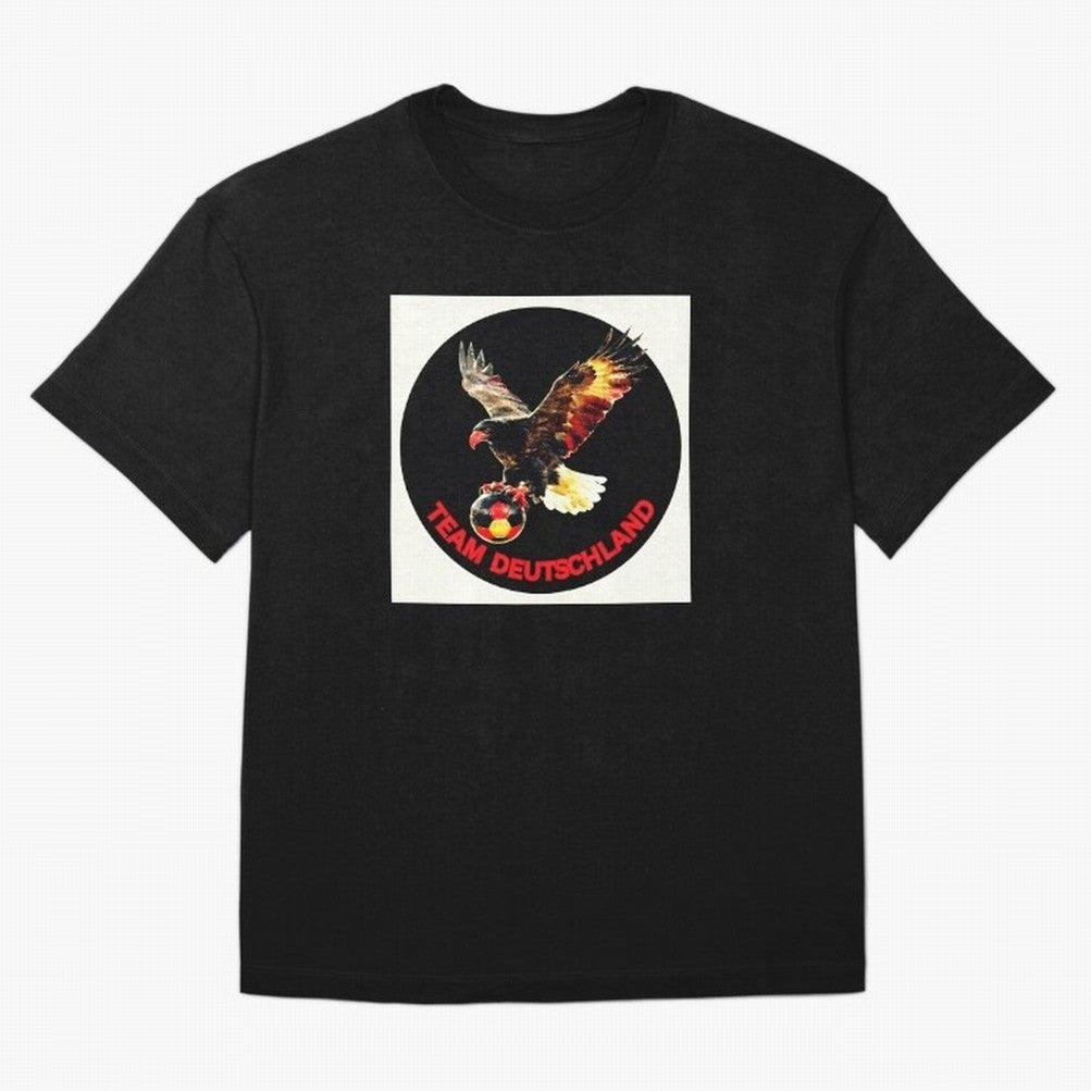 Eagle motif TEAM Germany Oversized T-Shirt Live the Energy of FIFA World Cup 2026 Group Stage Built around Haaland and Mbappe, Spain Energy, Vintage Soccer Flavor, Modern Football Stars, National Flags and Final Night Emotion; Made for Collectors