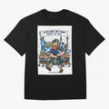 World Cup 2026 Tour Oversized T-Shirt Follow the Road to Match Day Hype around FIFA World Cup 2026 USA Canada Mexico, Messi, CR7 and Mbappe, France and Portugal, Supporter Pride, Iconic Celebrations, Legendary Names and Global Match Day Energy;