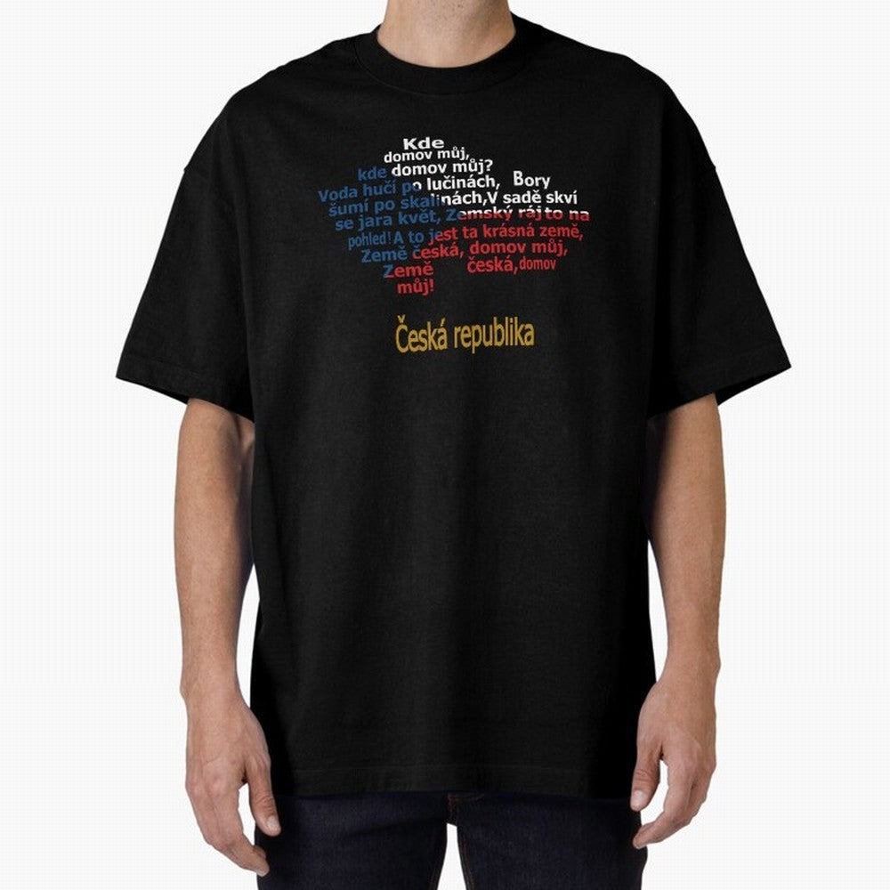?esk¨¢ republika (Anthem, map, and flag) Oversized T-Shirt Stand with FIFA World Cup 2026 USA Canada Mexico Spirit, Connected to France and Portugal, Messi, Neymar and Mbappe, Vintage Soccer Flavor, Modern Football Stars, National Flags and Final