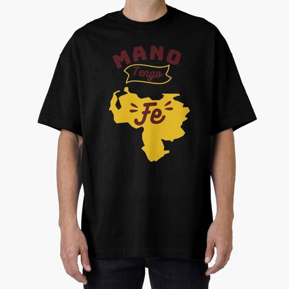 HAND I HAVE FAITH Oversized T-Shirt Relive the Noise and Pride of the FIFA World Cup 2026 Journey through Messi, CR7 and Mbappe Highlights, Argentina and Brazil Pride, Football History, Final Match Energy, Crowd Noise and Once in a Lifetime