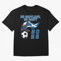 No Scotland No Party Scottish Tartan Army - World Cup 2026 Oversized T-Shirt Keep the Match Day Mood of FIFA World Cup 2026 USA Canada Mexico Spirit, Made for France, Mbappe and Neymar, Football Passion, Legendary Performances, Festival Vibes and