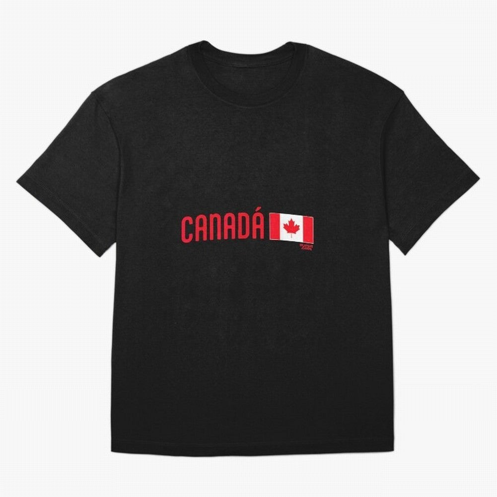 2026 Canada Soccer Fan World Cup Oversized T-Shirt Make Your Look Match FIFA World Cup 2026 Group Stage Spirit, Connected to Argentina, Messi, CR7 and Mbappe, Goal Celebration Energy, Supporter Heritage, Football Icons and Worldwide Tournament Joy;