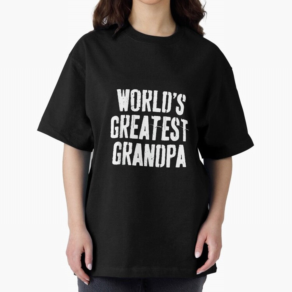Mens World's Greatest Grandpa Shirt Papa Men Fathers Day Oversized T-Shirt Bring a Champion Mindset to FIFA World Cup 2026 Group Stage for Fans of Haaland and France, Bringing Classic Soccer Heritage, Championship Pressure, Fan Loyalty and