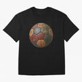 Artistic Ball for the 2026 World Cup ¨C USA, Mexico & Canada Football Design Oversized T-Shirt Discover Match Day Hype around FIFA World Cup 2026 USA Canada Mexico, CR7 and Messi, Argentina and Brazil, Retro Football Energy, Iconic Rivalries,