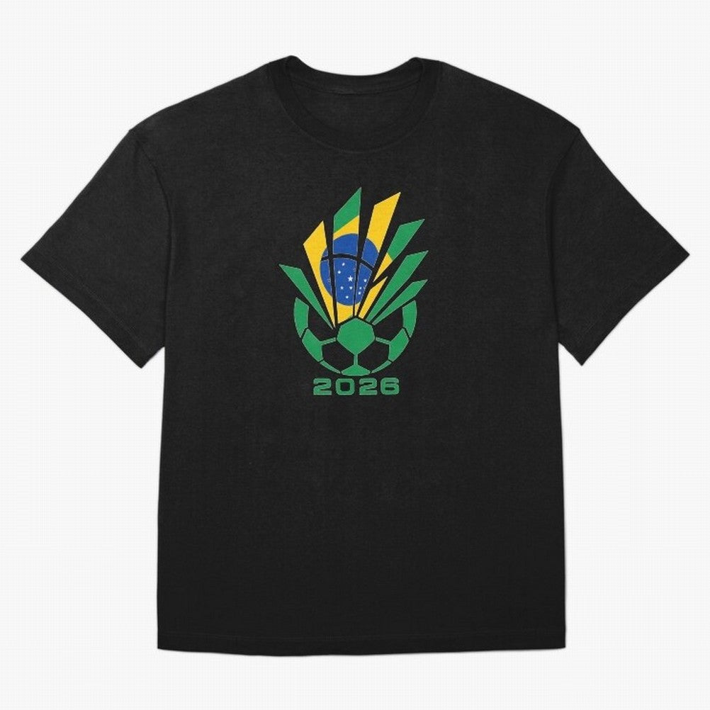 Mexican Soccer 2026 Flag Burst Emblem Oversized T-Shirt Enjoy the FIFA World Cup 2026 USA Canada Mexico Journey through Cristiano Ronaldo, Haaland and CR7 Highlights, Brazil Pride, Fan Favorite Moments, National Team Passion, Big Match Drama and