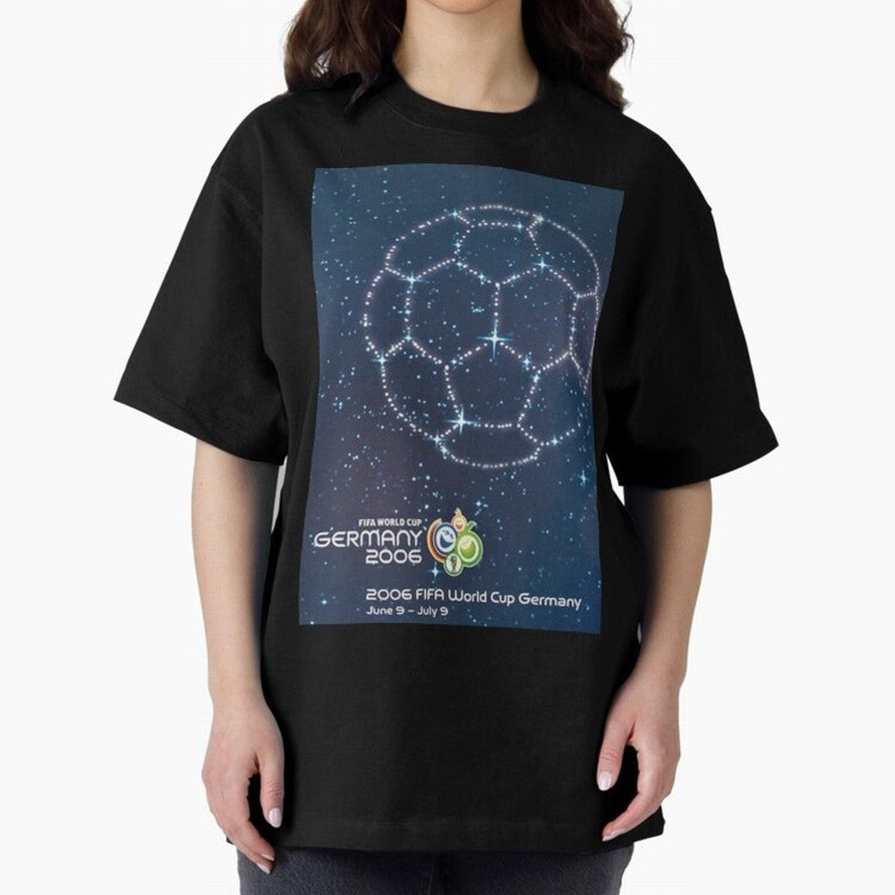 World Cup Germany 2006 v2. Oversized T-Shirt Live for the Drama of FIFA World Cup 2026 Filled with Messi, Argentina Energy, Fan Favorite Moments, National Team Passion, Big Match Drama and Soccer History; Perfect for Fans, Collectors, Family